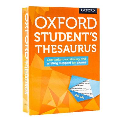进口英文原版正版 牛津学生英语同义词词典Oxford Student's Thesaurus 牛津英英词典 学生英语工具书 词汇学习 考试用书