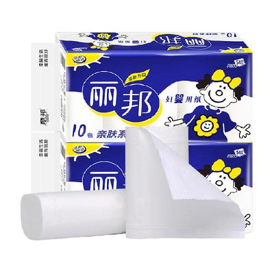 包邮丽邦无芯卷纸4层家用实惠装
