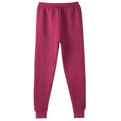 女士中老年人三层加厚夹棉保暖裤