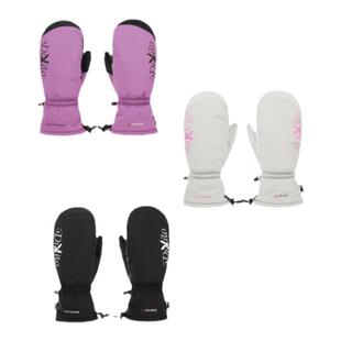 2324DIMITO韩国滑雪手套男女款加厚保暖分指防水耐磨单板OG白色