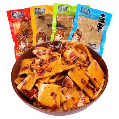 渝美滋混合口味香菇豆干零食