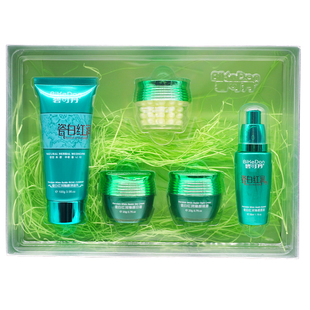 丹雪尼兰碧可丹瓷白红润臻颜五合一套装 保湿滋润舒缓提亮肤色