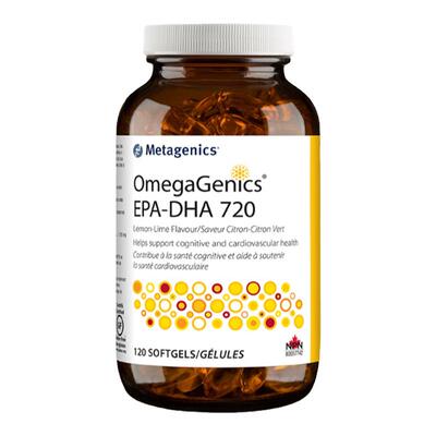 Metagenics麦特金尼斯 OmegaGenics EPA-DHA 720, 120 Softgels