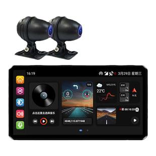 突破者M12 摩托车行车记录仪车机M12pro导航胎压雷达投屏M12max