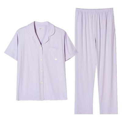 达尔丽情侣纯棉夏季睡衣