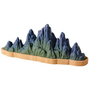 千里江山卧香炉线香炉卧香盒家用香薰炉线香插香托底座松塔香底座