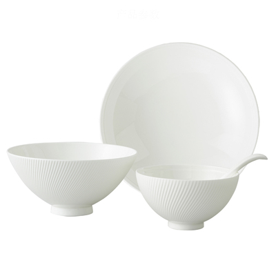永丰源博士白4头餐具套装