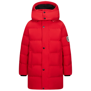 【远红外】雪中飞儿童羽绒服2025新款中长款男女童加厚保暖外套冬