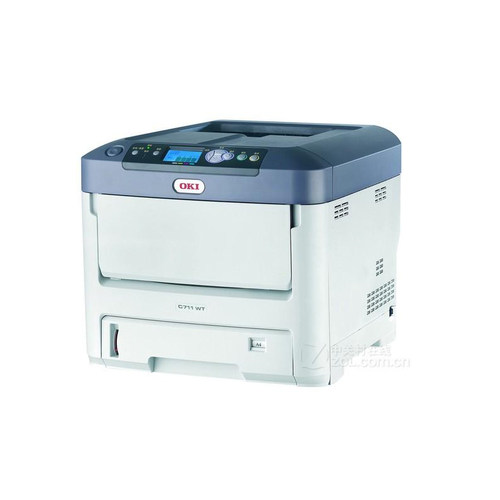 OKI811个性转印烫画印花pet透明不干胶白墨镂空白彩同出5色打印机