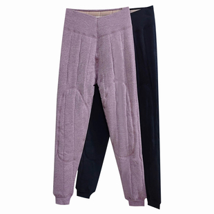 都市丽人特厚羊毛保暖裤女东北零下40度护膝棉裤冬季加绒加厚秋裤