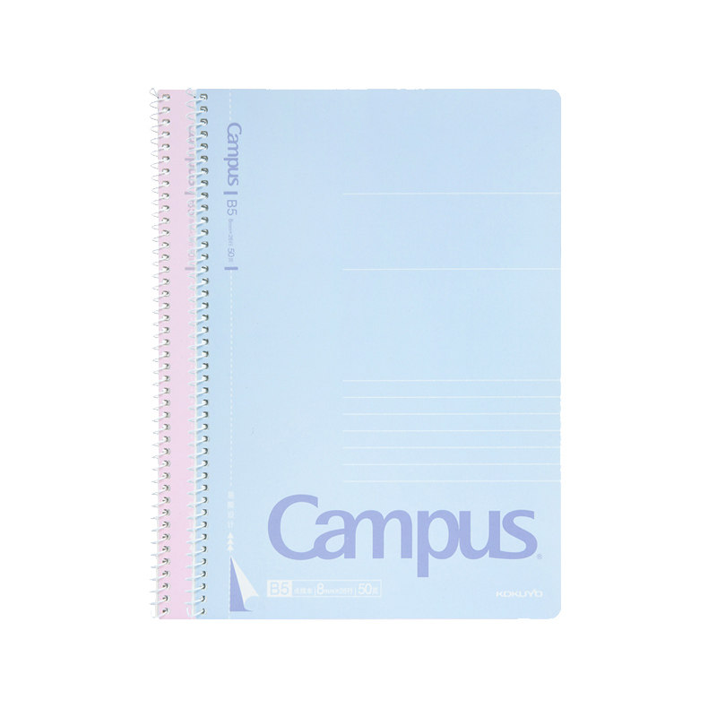 【可撕内页】日本KOKUYO国誉线圈本Campus本子笔记本学生点线本横线本学生用螺旋记事本B5高颜值笔记本子A5