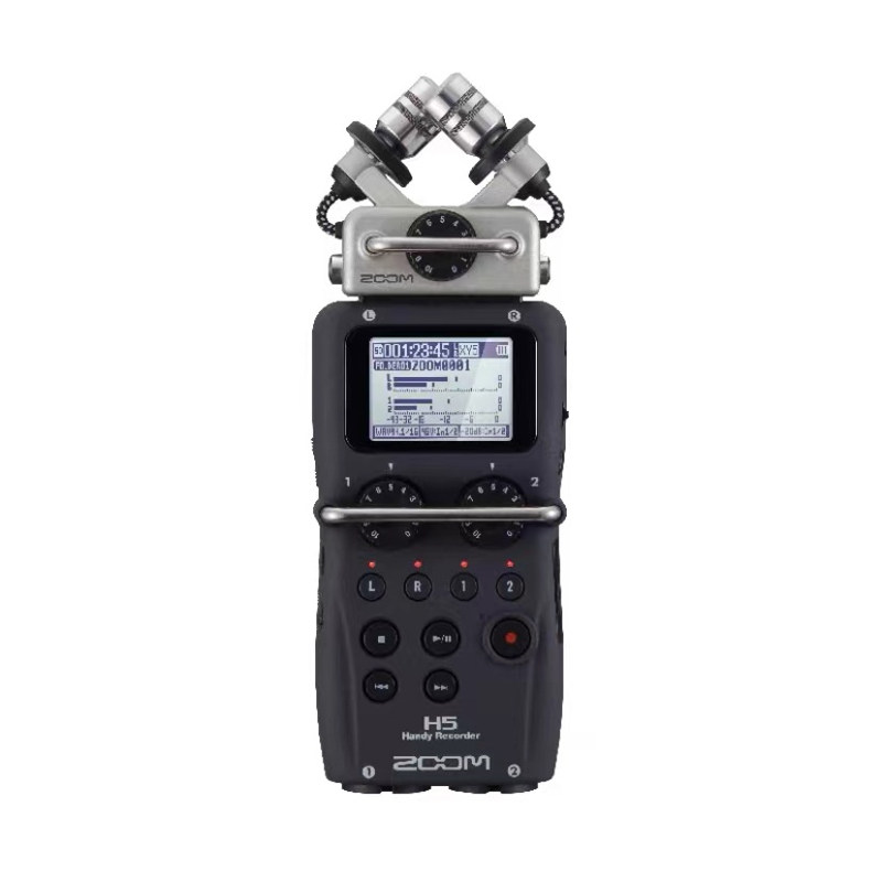 ZOOM H5 手持便携立体声多轨录音机录音笔串联单反采访场婚庆