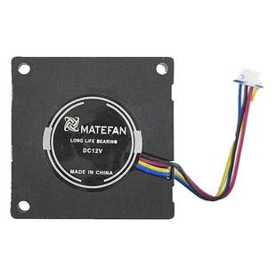 全新3507超薄鼓风机12V4线温控路由器笔记本电脑侧吹涡轮散热风扇