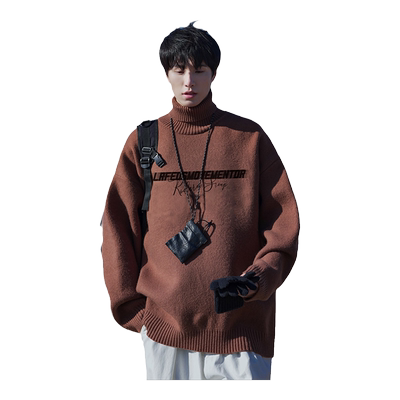 ProteusBoy休闲宽松半高领