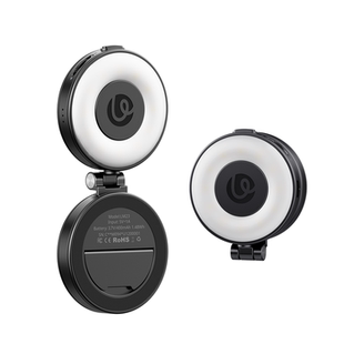 Ulanzi优篮子Magsafe磁吸熊猫灯II手机补光灯便携美颜冷白皮打光适用苹果iPhone17/16直播户外自拍补妆神器