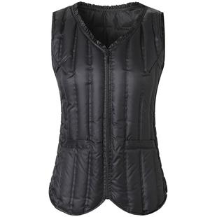 轻薄羽绒马甲女冬短款内穿韩版修身羽绒服背心打底保暖坎肩马夹