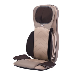 OTO按摩靠垫颈部颈椎揉捏腰背部捶打热敷臀部气压家用按摩椅垫