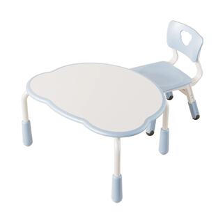 育才花生桌幼儿园桌子宝宝学习桌游戏可升降调节学习儿童小书桌椅