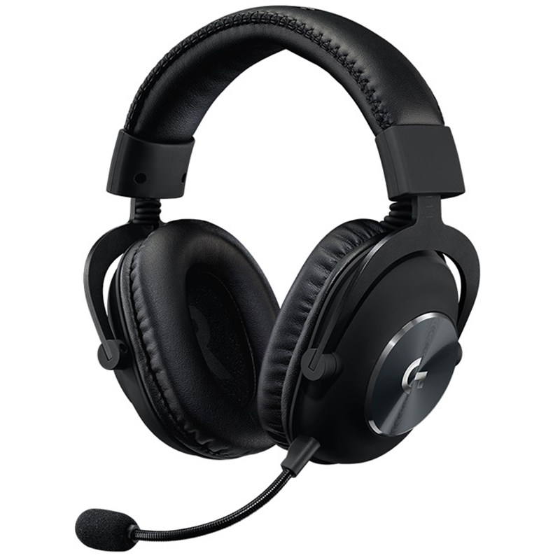 Logitech/罗技PRO X有线头戴式游戏耳机环绕声电竞耳机LOL吃鸡FPS