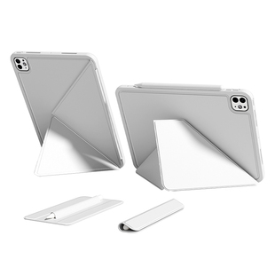 2025iPadpro保护壳iPad11防摔边框air7双面夹苹果air65保护套iPad10磁吸旋转支架mini76轻薄13寸平板12.9防弯