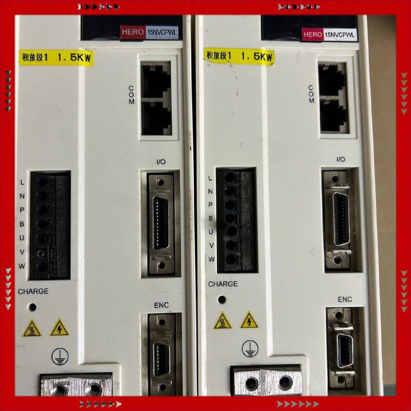 【问价】儒竞伺服HER0-15NVCPWL，1500w货3台