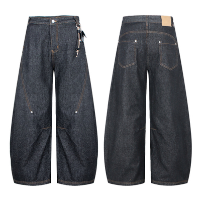 美式弯刀裤长裤显腿长春季款