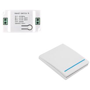 无线遥控开关接收器模块220v免布线随意贴智能无线家用智能开关贴