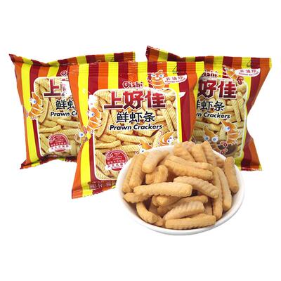 上好佳鲜虾片膨化零食