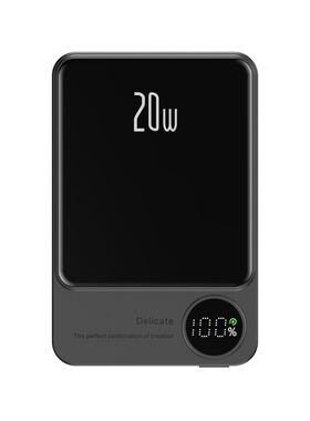 企业logo定制磁吸MagSafe充电宝无线快充10000毫安适用于手机20W