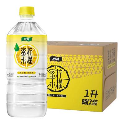 怡宝蜜水1L大瓶装青提柠檬味饮料