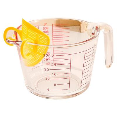 【过滤量杯】烘焙专用大容量