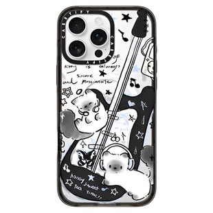 CASETiFY 摇滚猫猫 适用于苹果iPhone17ProMax/17Pro/Air/16ProMax/16Pro/15ProMax/15Pro手机壳