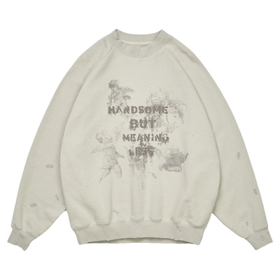 常规卫衣xvessel休闲圆领宽松