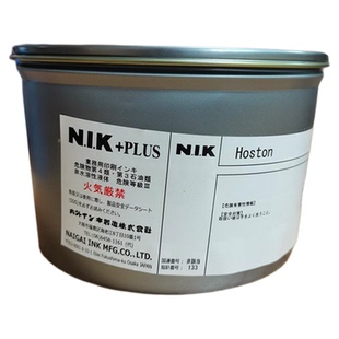 日本原装进口 NIK 胶印油墨污染防止剂满版实底印刷调墨膏印刷