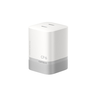 【AVS60W更配18/DUO】CUKTECH酷态科CP6电能充mini新款双孔充电器头适用苹果18小米iPhone17ProMax快充双C口