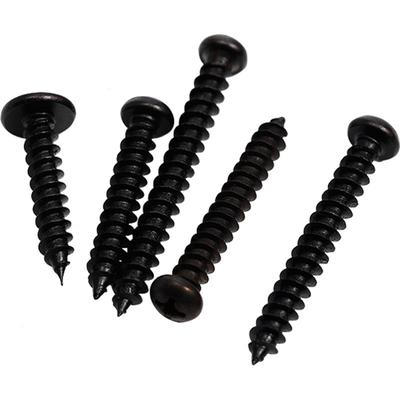 碳钢黑色十字圆头自攻螺丝钉