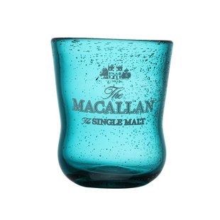 Macallan麦卡伦中古气泡杯海蓝威士忌杯 单一纯麦酒杯杯子vintage