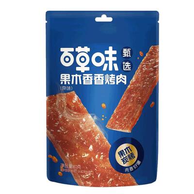 百草味猪肉脯猪肉成都香辣鲜美
