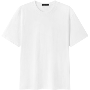 【纯棉】gxgjeans男装 多色基础打底圆领纯色短袖T恤男生26夏新品