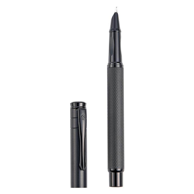 罗氏钢笔男士高档学生用暗尖0.38包尖3.4口径墨囊练字书法笔美工弯尖办公财务0.28极细送礼物小翘头签字刻字