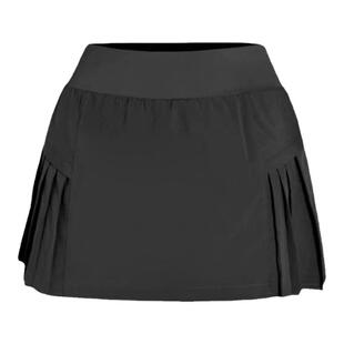 夏季速干短裙羽毛球运动裙高腰防走光a字马拉松跑步健身网球裙子