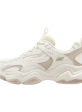 Skechers斯凯奇25秋季女鞋复古老爹鞋透气休闲运动鞋 117685/NAT