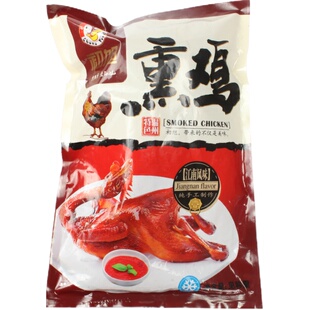 初旭官方专卖店 温州特产 初旭熏鸡本地鸡熏制美味三黄鸡500g烤鸡
