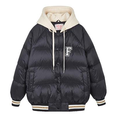 富罗迷女童羽绒服儿童装冬季新款时髦洋气女孩短款加厚白鸭绒外套