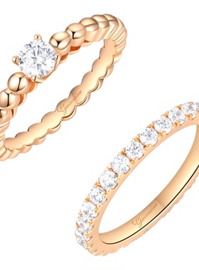 高级感气质精致叠戴百搭戒指