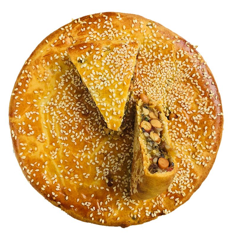 湖南靖州月饼好吃坚果五仁月饼