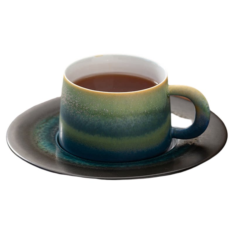 故宫官方印象千里江山咖啡杯