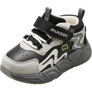 牧童儿童运动鞋春秋新款男童轻便减震小童鞋休闲跑步鞋女童鞋子