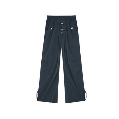 REVAN芮范设计师款街头风双腰头工装裤RL31301514