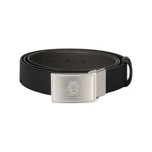 【自营】Bally巴利男士牛皮革可裁剪双面皮带腰带CREST PLAQUE 35